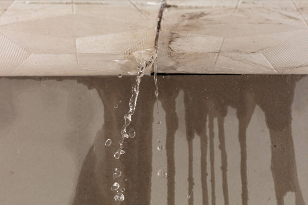 Professional Burst Pipe Cleanup technician working in Woodstock, MD